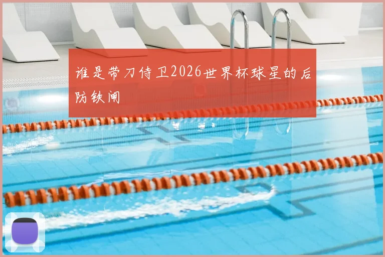 谁是带刀侍卫2026世界杯球星的后防铁闸
